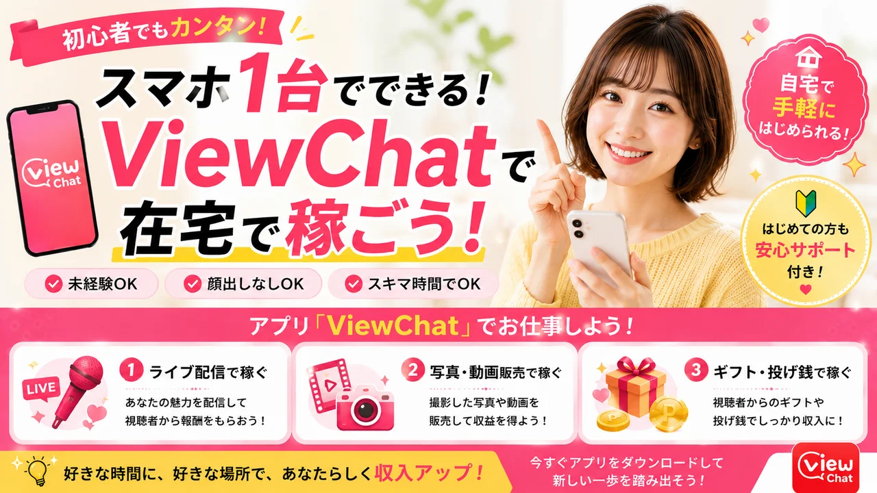 スマホで簡単に稼げる仕事紹介