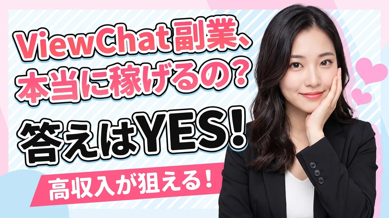 副業の魅力を紹介する女性