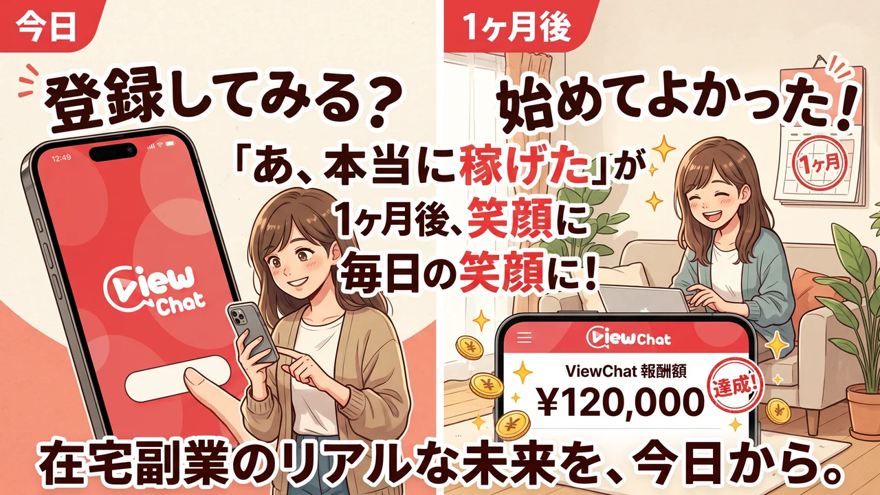 在宅副業のリアルな未来を、今日から。
