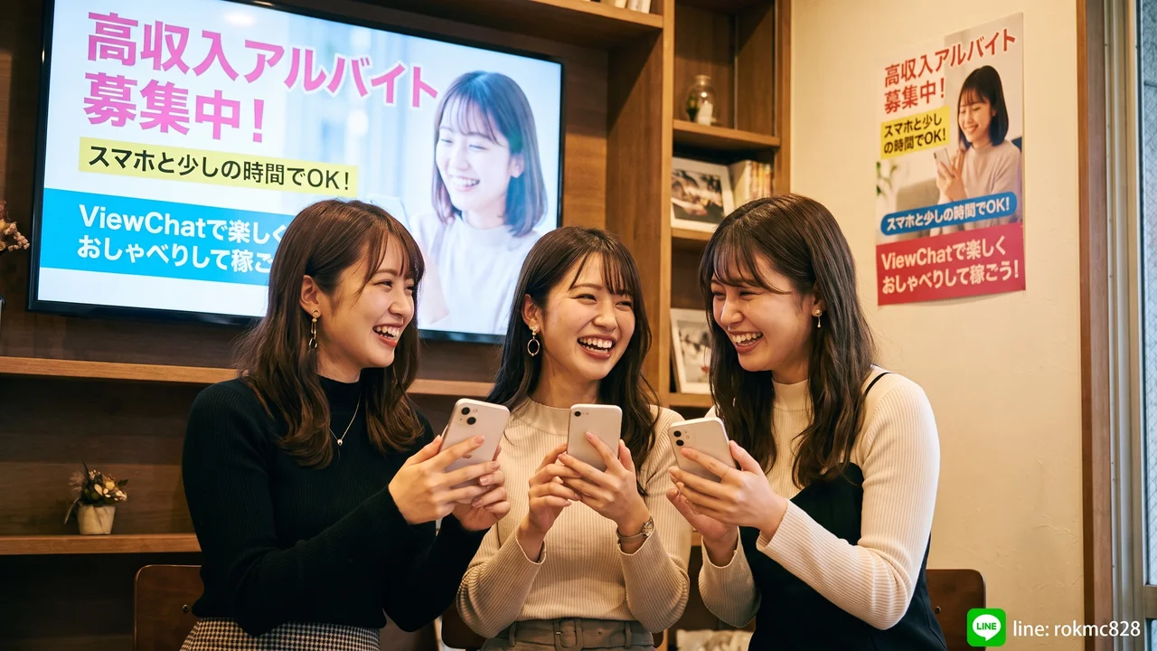 スマホで楽々高収入！