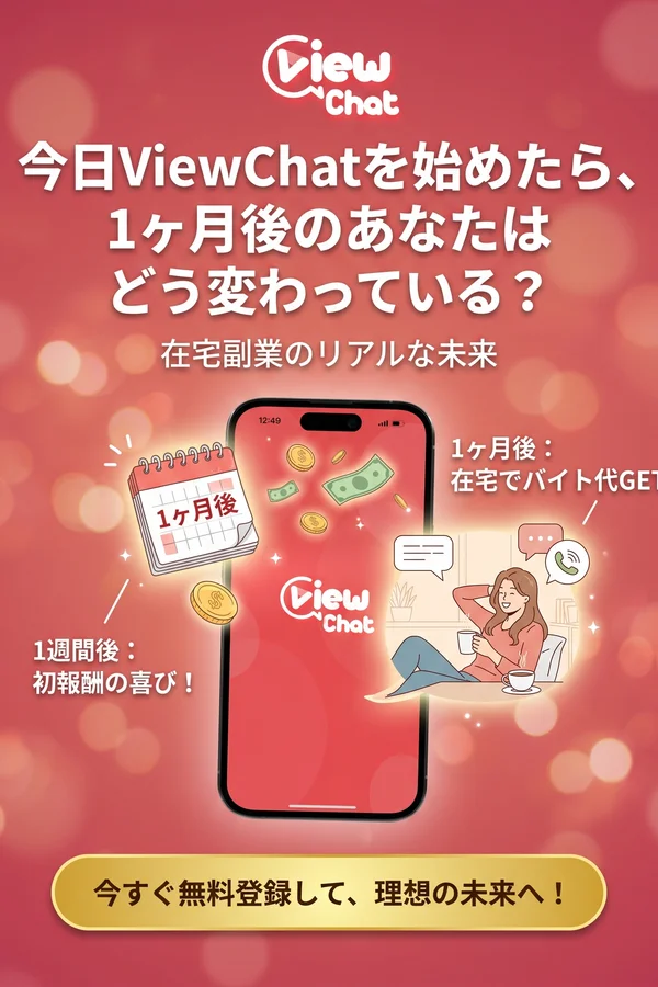 ViewChatで理想の未来を！